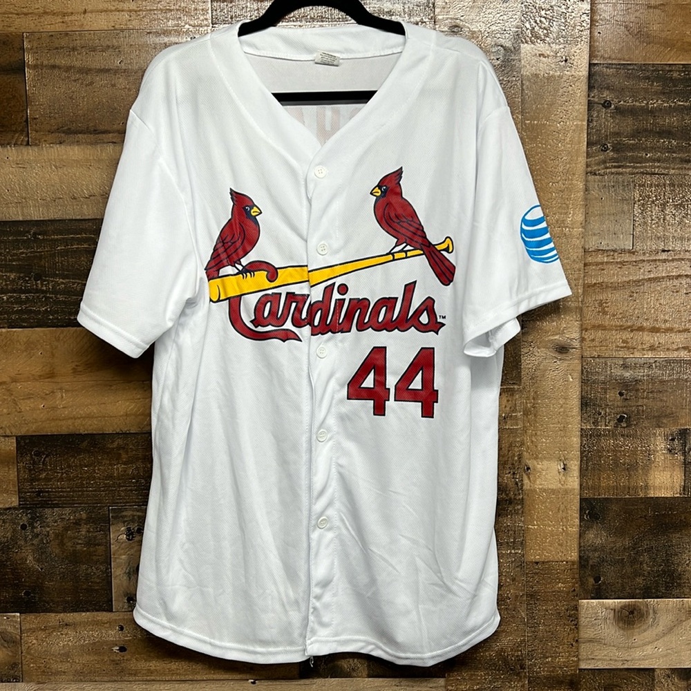 Jason Isringhausen St Louis Cardinals Jersey Stadium White Men Size XL